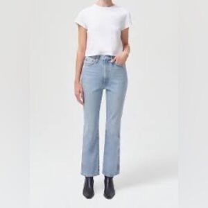Agolde Blue Pinch Waist Jeans